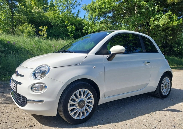 Fiat 500 cena 52900 przebieg: 24000, rok produkcji 2021 z Chojnice małe 92